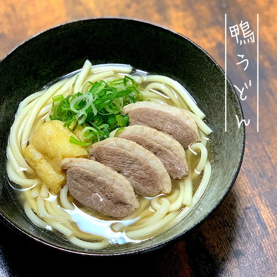 Snapdishの料理写真:鴨うどん|RINA's recipenote.さん