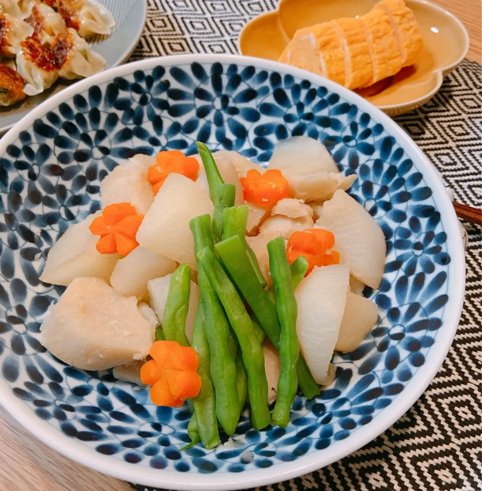 根菜の煮物|ふわくまさん