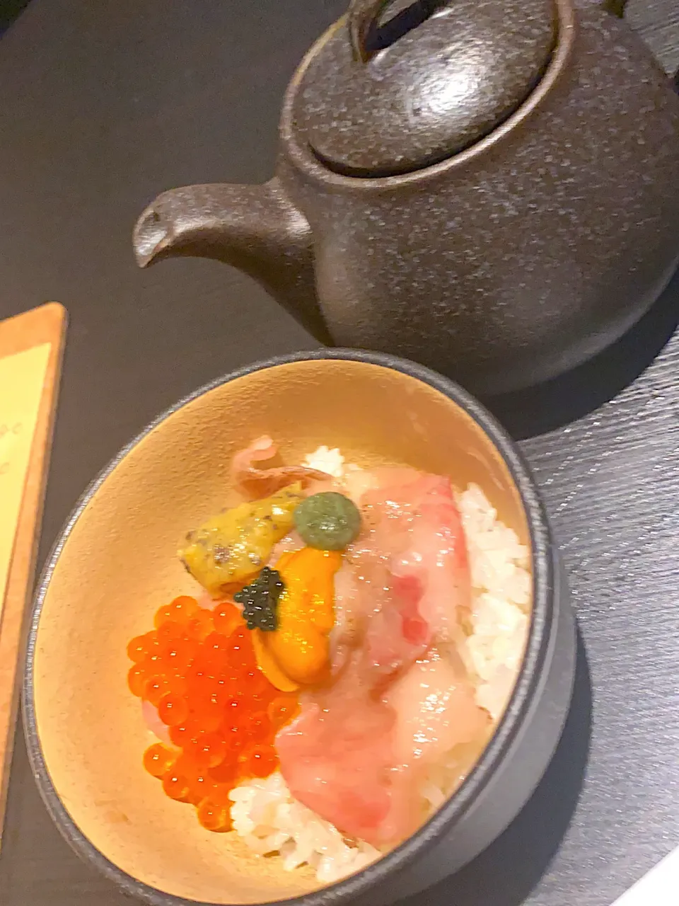 Snapdishの料理写真:雲丹とイクラ、トリュフ味噌茶漬け|aico☆さん