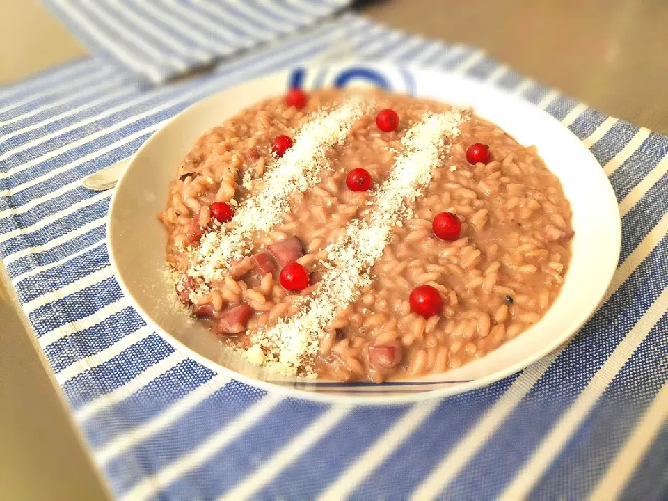 Smoked ham and currant risotto (リゾット)|Ery_05さん