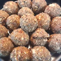 Snapdishの料理写真:dryfruits laddoo##healthy#tasty#sweets#indianfood#|nainasinghさん