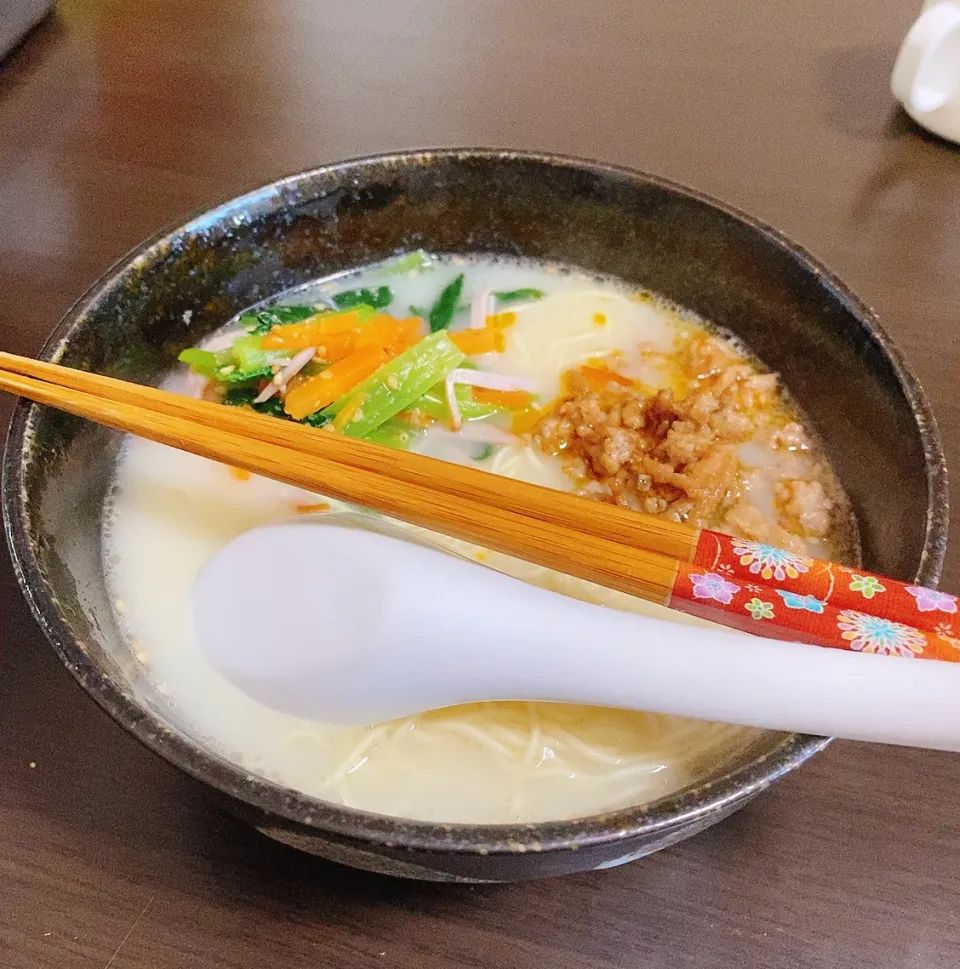 旦那飯＊とんこつラーメン|ちぐあささん