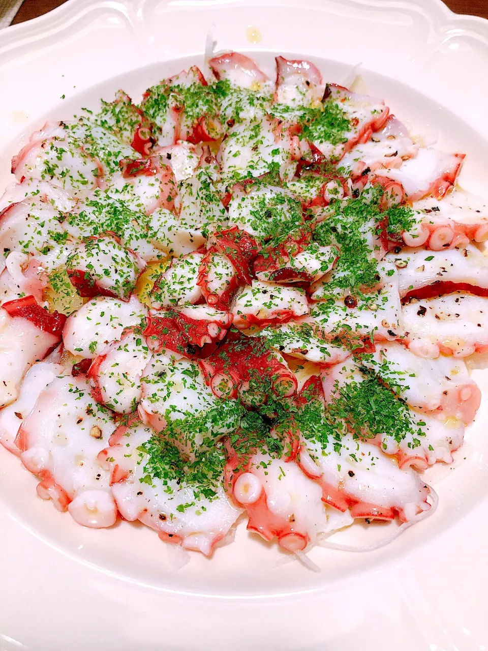 Octopus carpaccio|taka-chanさん