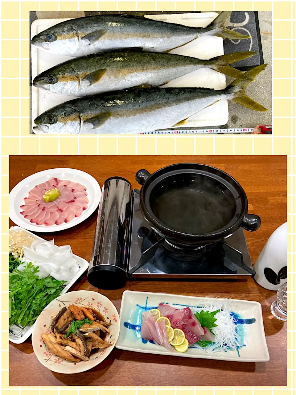 Snapdishの料理写真:友人の釣果で 一杯🍶 一日目🐟|sakuramochiさん