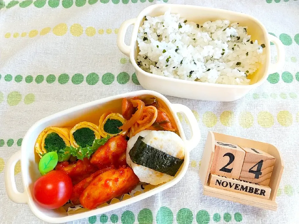 Snapdishの料理写真:🍱今日の息子弁当(お兄ちゃん)|tomoさん