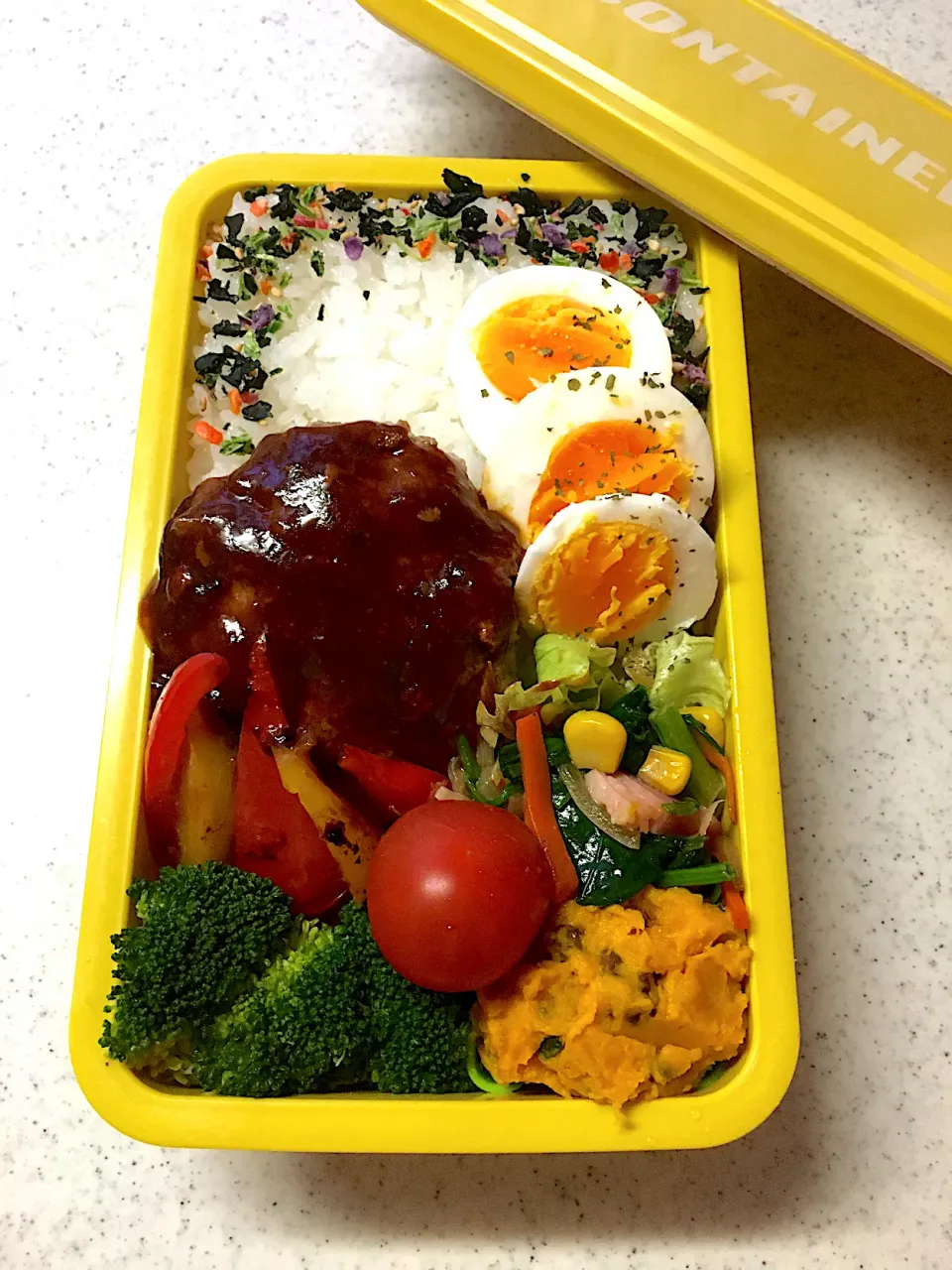 Snapdishの料理写真:高3次男弁当！|がおりんさん