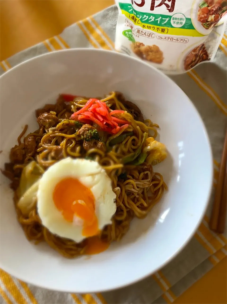 【大豆のお肉】昔ながらのソース焼きそば|Lily2525さん