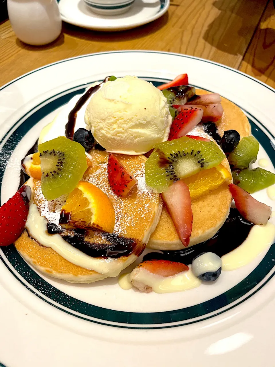 Snapdishの料理写真:パンケーキ🥞ランチ|みぃこさん