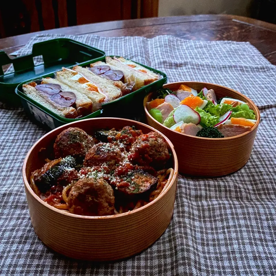 おじ弁…カリオストロの城風パスタお弁当💁🏻‍♀️|カンカンさん