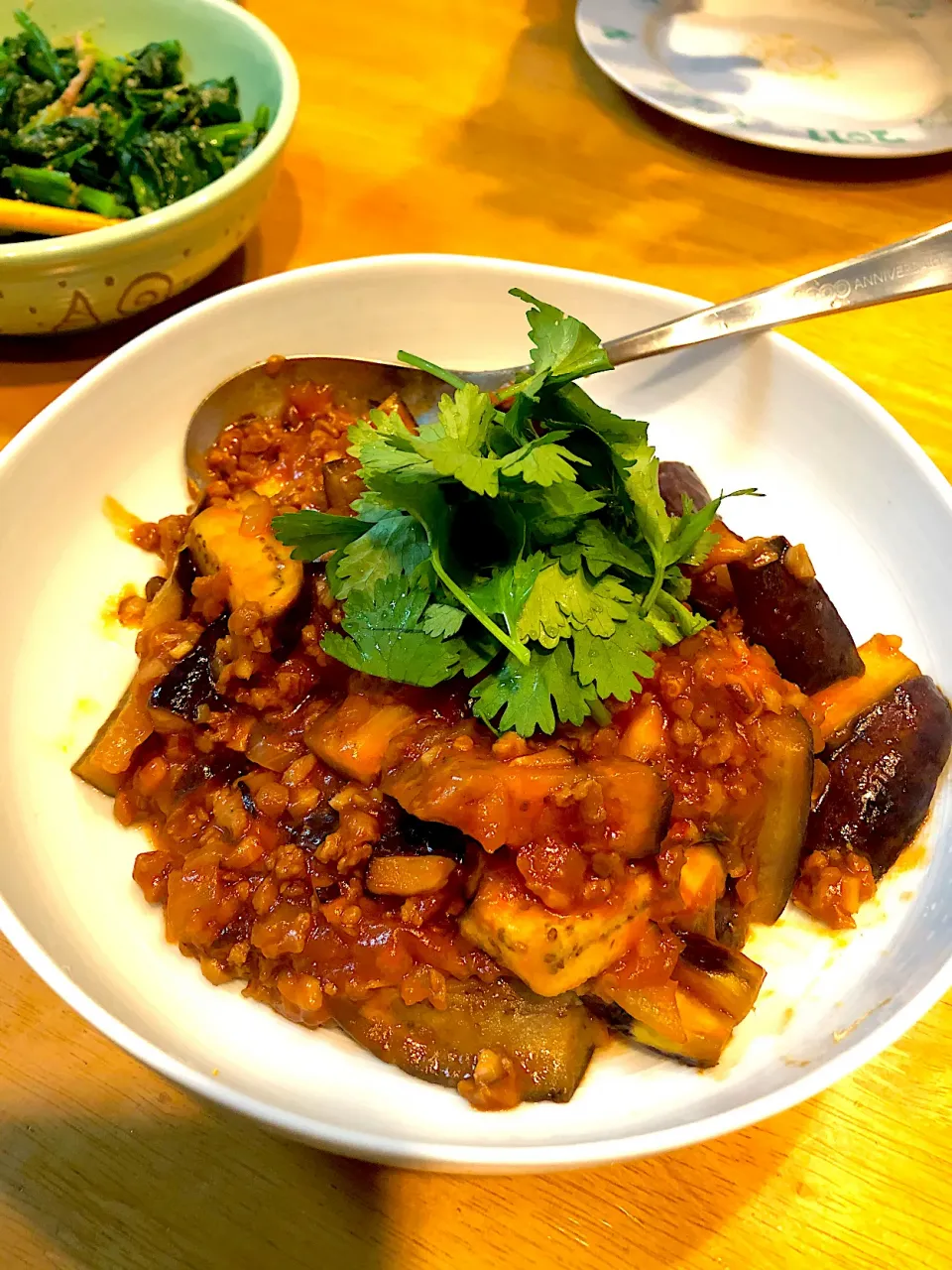 大豆のお肉で麻婆ナス|めぐみさん