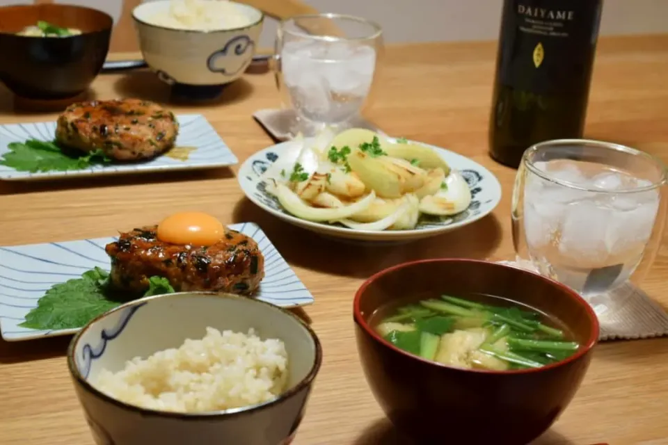 鶏つくねとスマイルボールのバター醤油焼き|うにんぱすさん