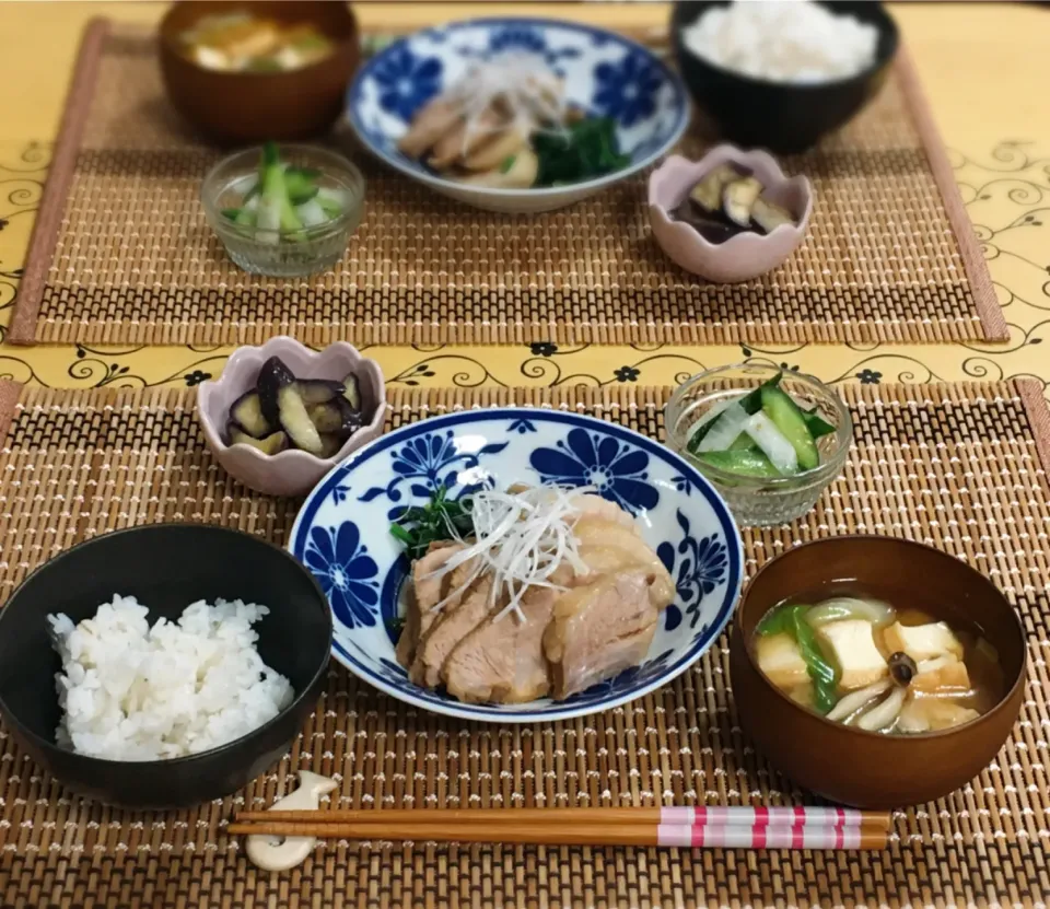 茹で豚チャーシュー～夕飯|チムニーさん