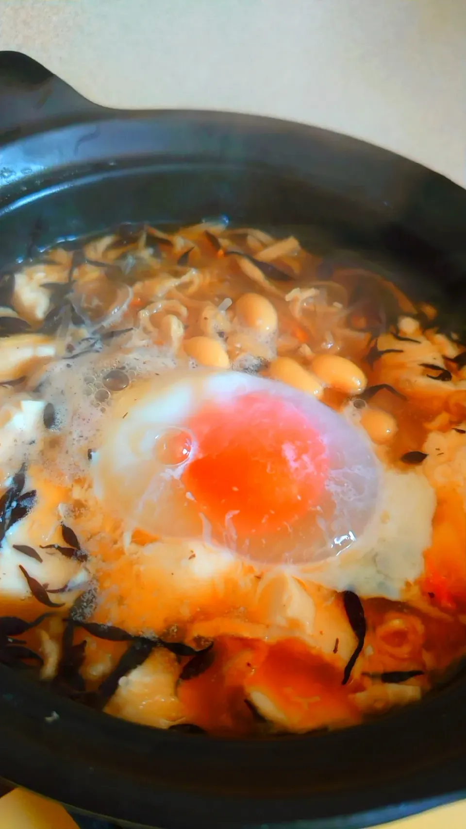 Snapdishの料理写真:豆腐と切り干し大根の鍋🍲|メイメイda.さん