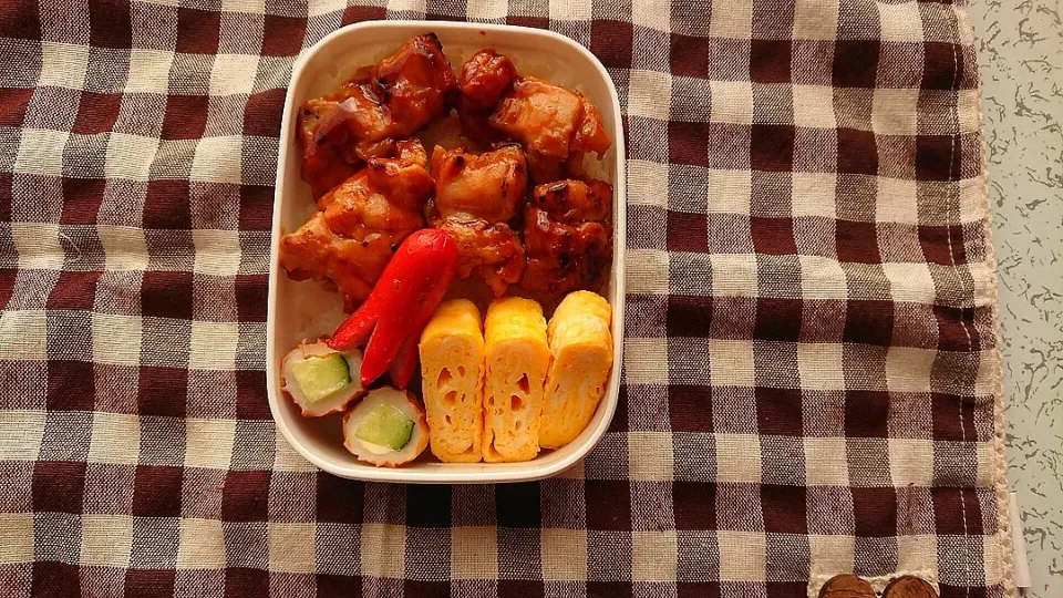 息子君の焼き鳥のっけ弁当～|マアジュさん