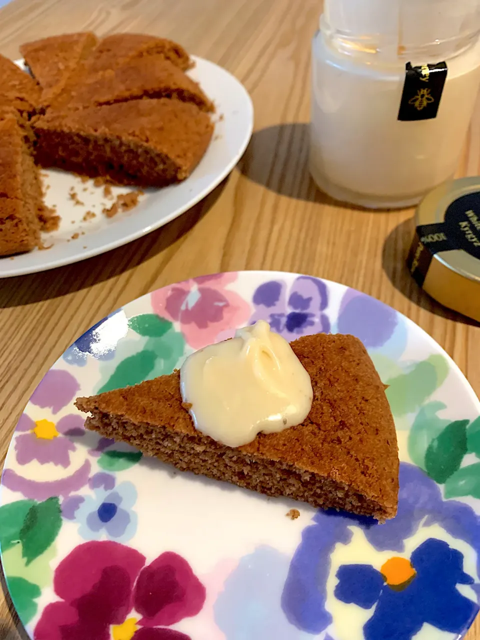 Snapdishの料理写真:カカオシナモンココナッツケーキ|mymamaさん