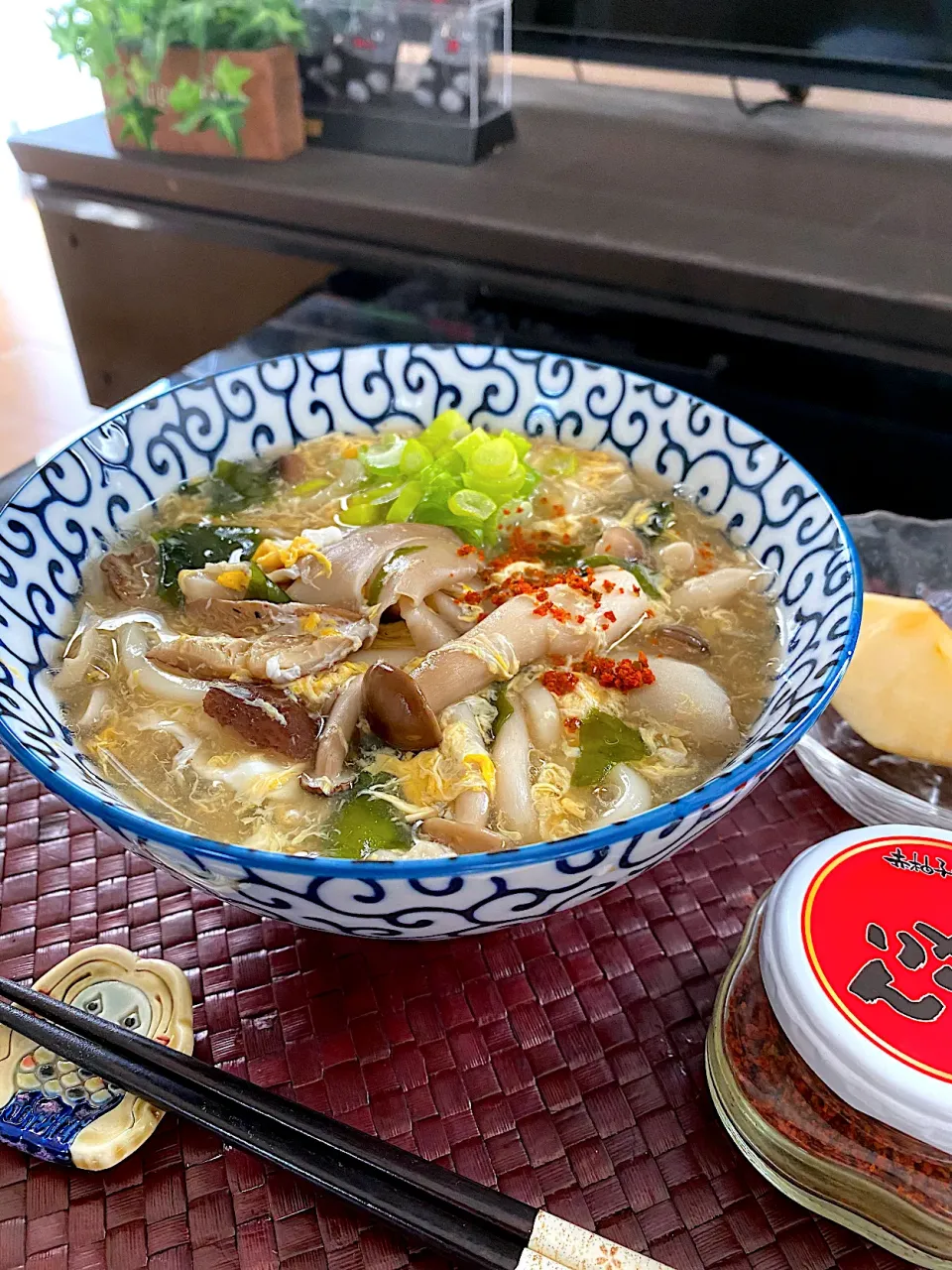 ゆかりさんの料理 きのこの卵とじうどん🍄|ゆかりさん