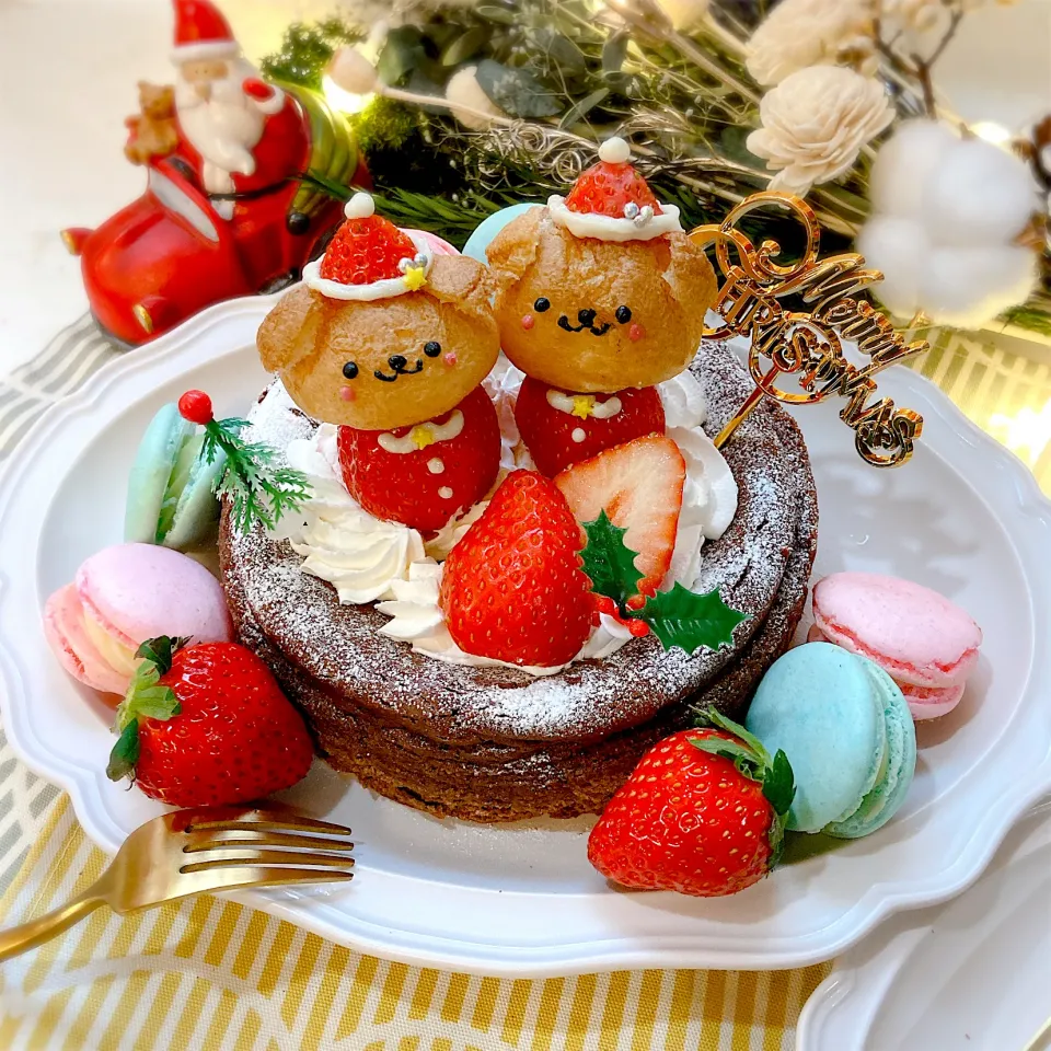 Snapdishの料理写真:クリスマスケーキ🎄|せいこさん