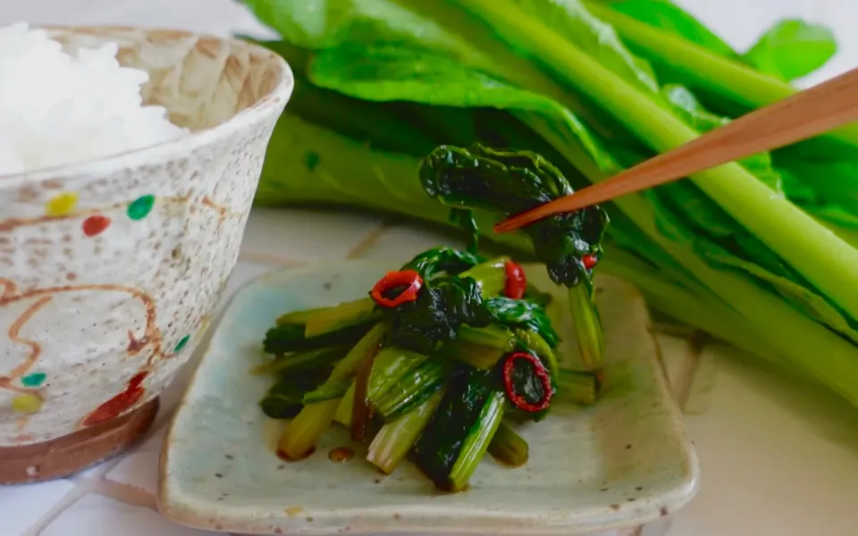 小松菜の野沢菜付けもどき🥬［レシピあり✌️］|おーこ🍅野菜ソムリエの母ちゃんさん