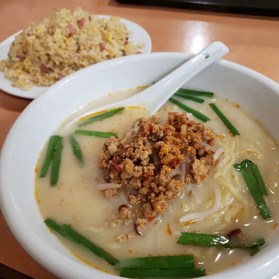 台湾豚骨ラーメン炒飯セット|haru1204jpさん