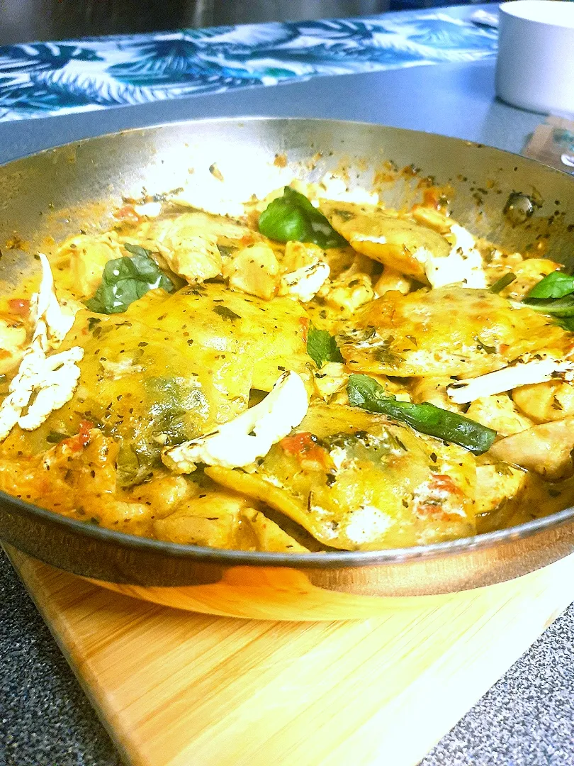 spinach ravioli|Cindyさん