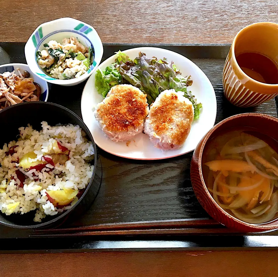 ベジランチ♡里芋マッシュフライのご飯|みよさん