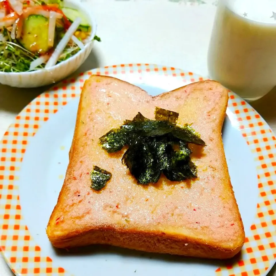 パン屋さんの味🍞明太トースト|うたかた。さん