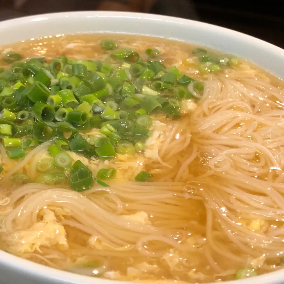 餡掛けかき玉煮麺|ちゅら夏さん