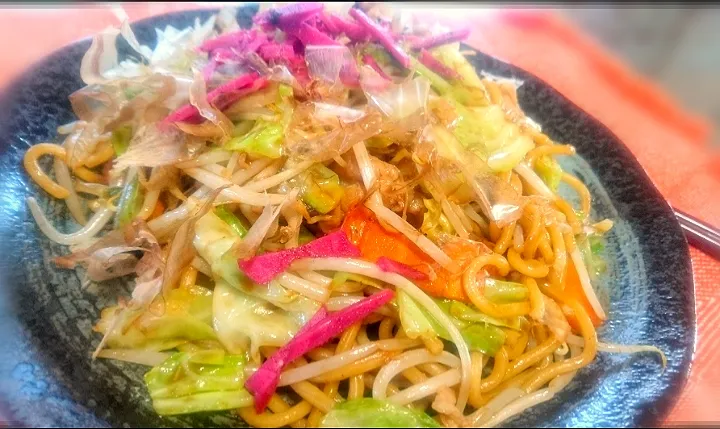 焼きそばソース味✨|びせんさん