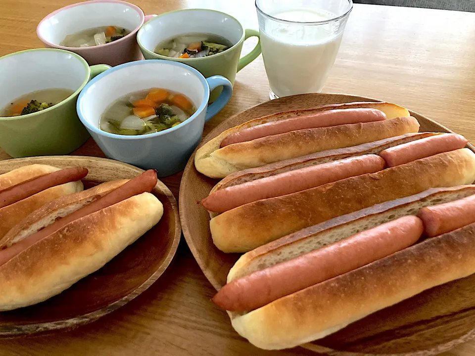 ＊ホットドッグ🌭朝食＊|＊抹茶＊さん