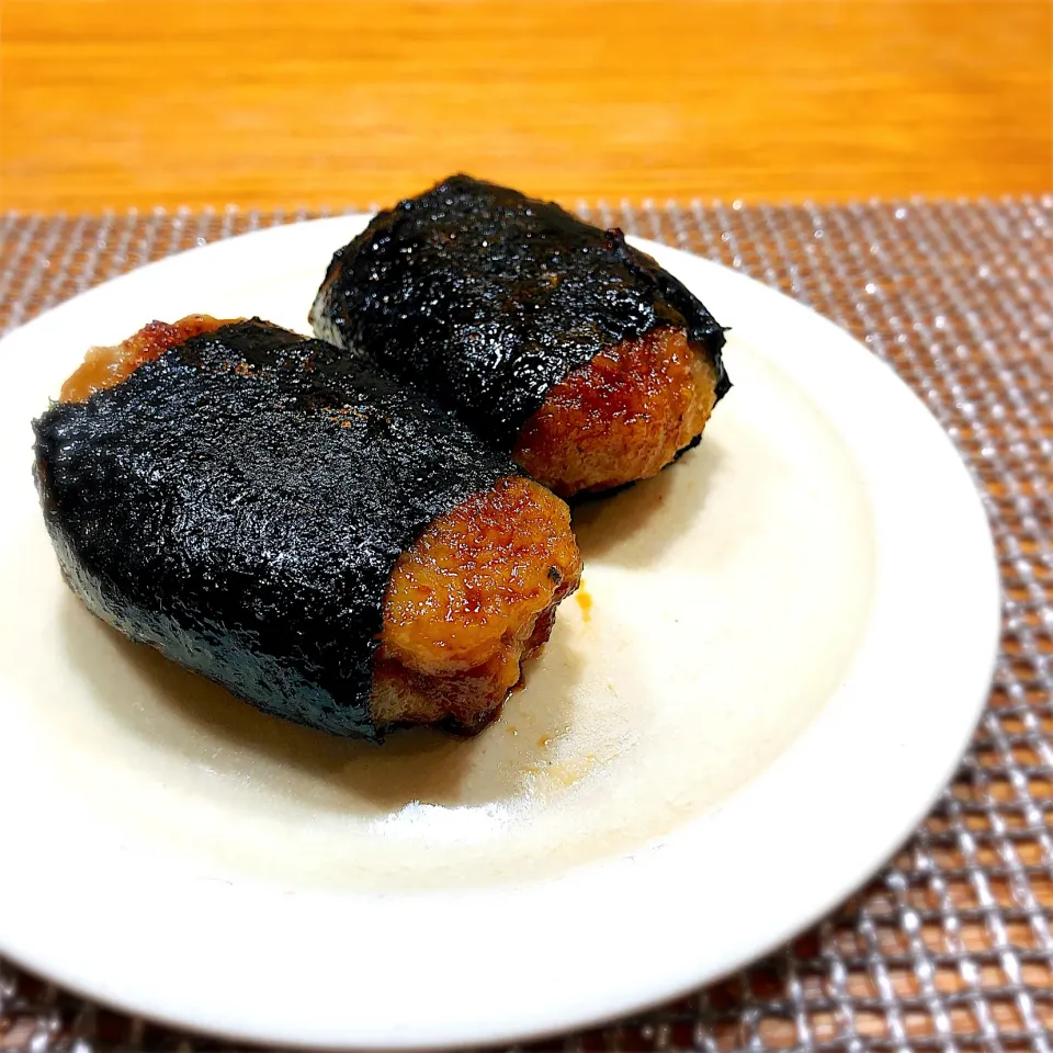 れんこん餅の磯辺焼き風|nanaさん