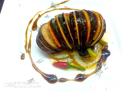 Ratatouille presented with potato|Chef Keziusさん