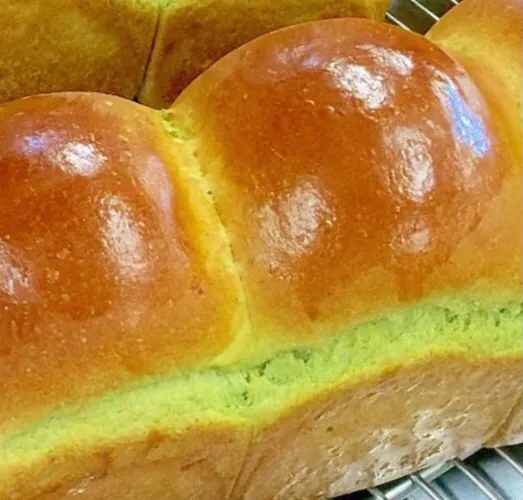 Spinach bread・・・|ばくあんしゃさん