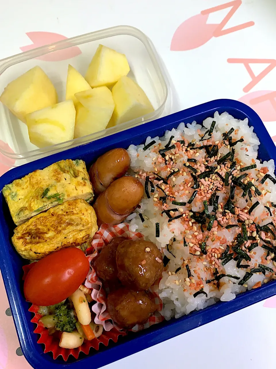 Snapdishの料理写真:今日の息子のお弁当🍱|クローバー🍀さん