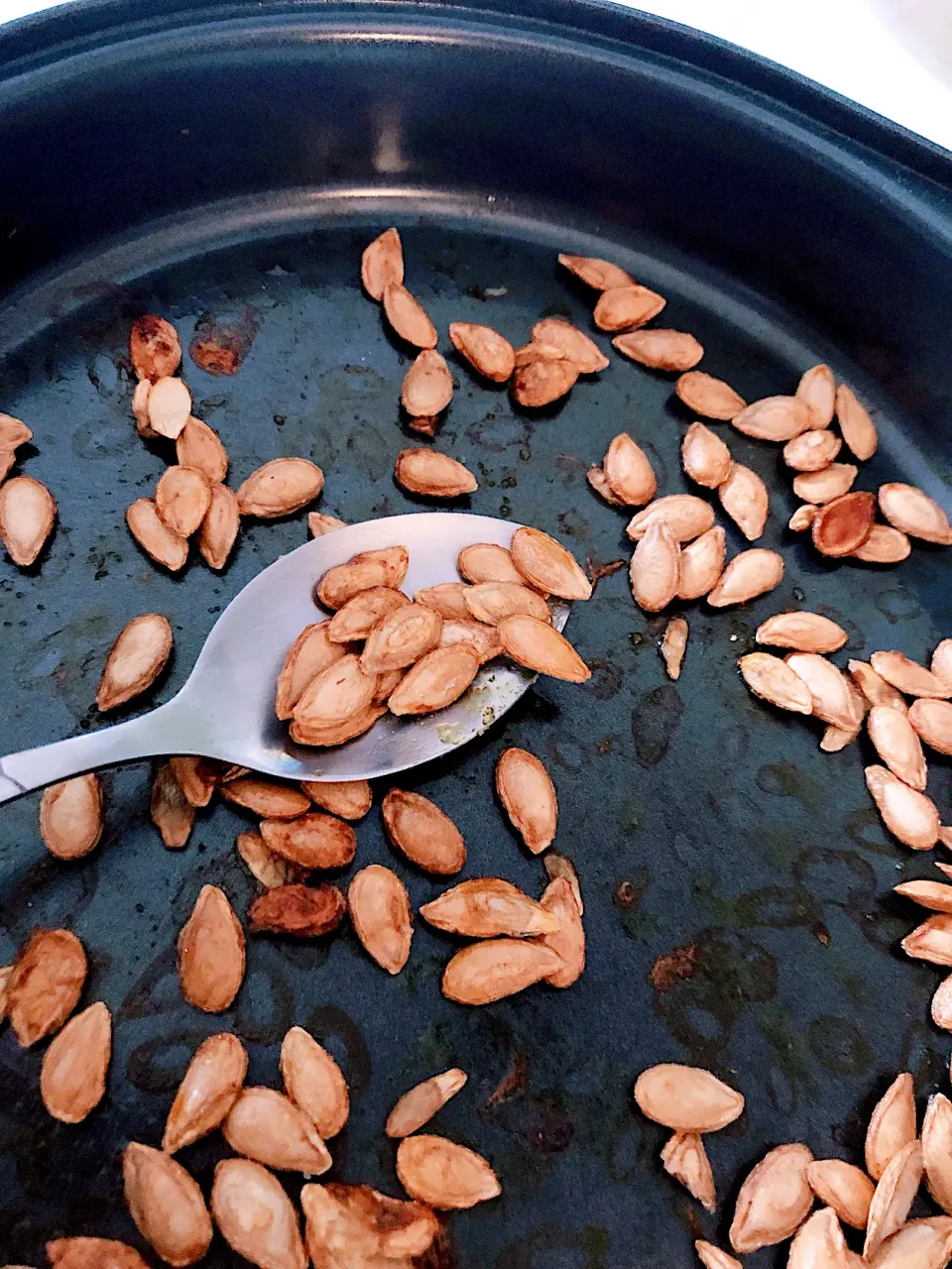 Oven Roasted Fresh Pumpkin Seeds ❤️ great snack & sides|Indulgeさん