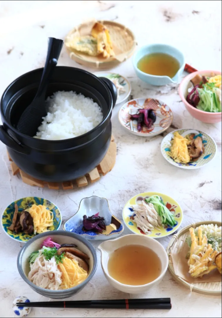 🌱土鍋ご飯と鶏飯🌱|ayaoさん