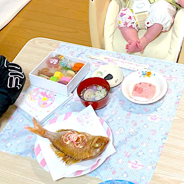 3女のお食い初め♪|このみんさん