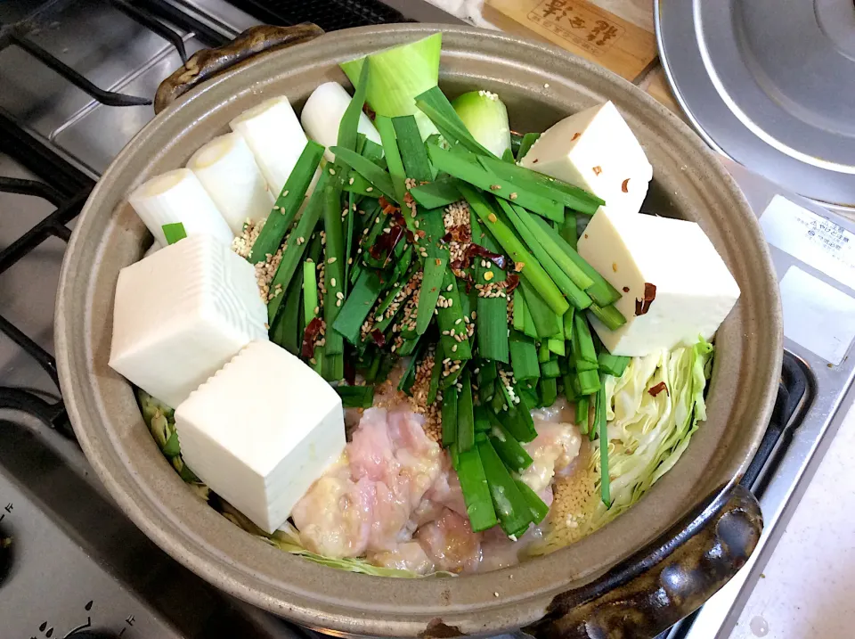 もつ鍋で晩御飯   締めはラーメンで|Takeshi  Nagakiさん