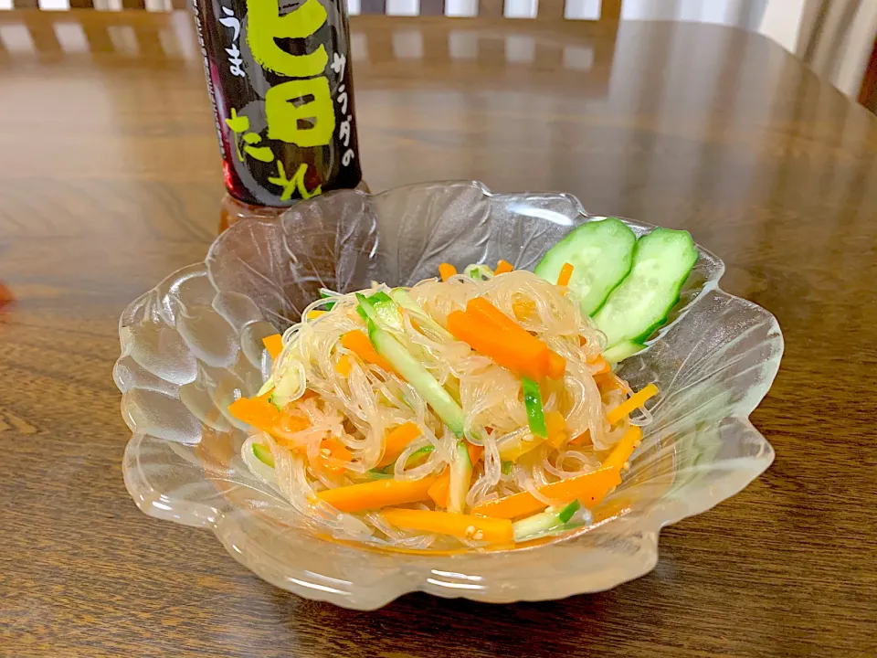 はなこさんの料理 ✲︎サラダの旨たれを使った春雨サラダ！|なちゃむさん