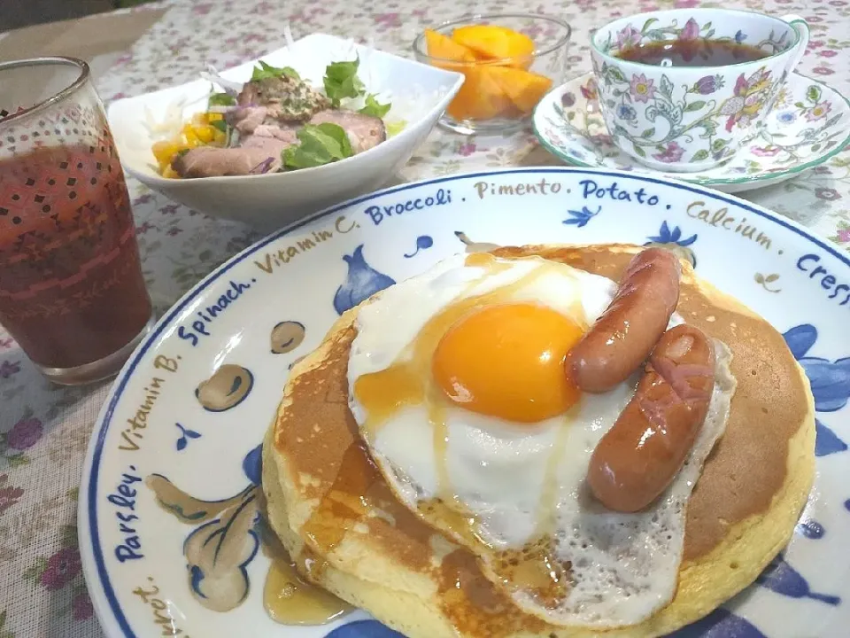 休日の朝食|hiroyoさん