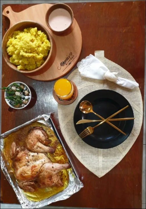 Roasted Peri Peri Chicken with Yellow Rice|Mikaela's Kitchenさん