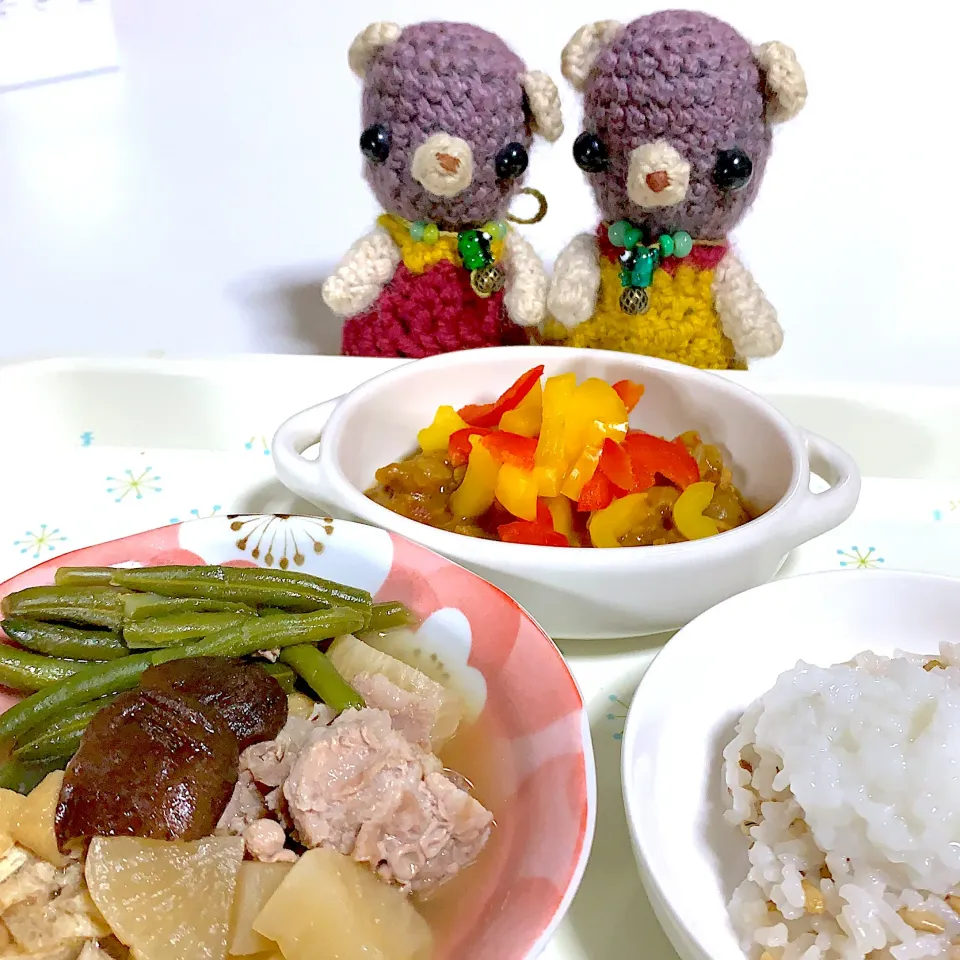 Snapdishの料理写真:お昼ご飯（╹◡╹）|chagashiさん