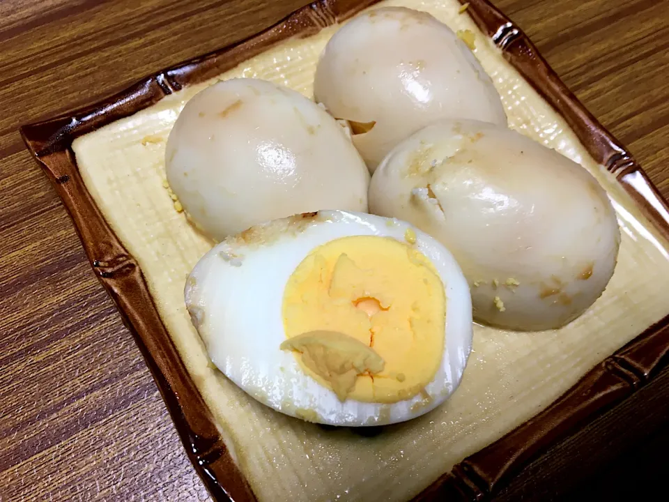 Snapdishの料理写真:みそ漬けたまご|RIN♡さん