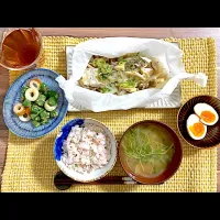 たらの包み蒸し定食|yuuuuiさん