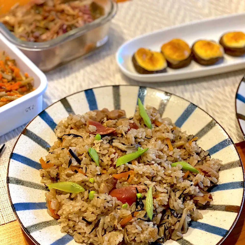 ホッキ貝の醤油飯|ちこさん