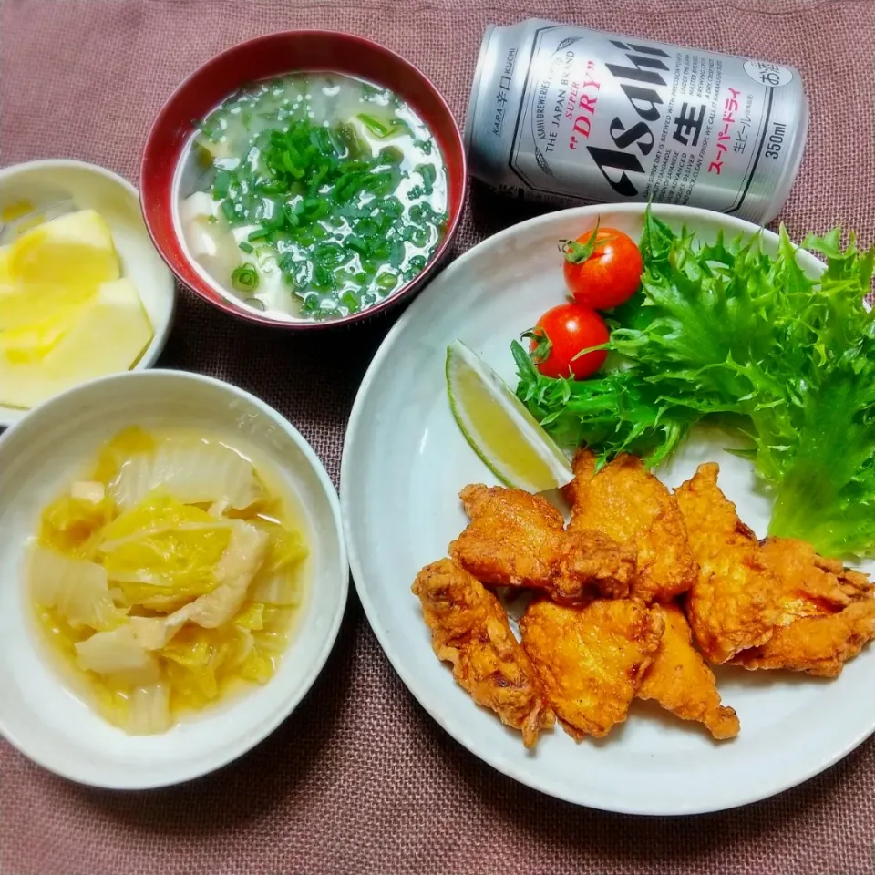 Snapdishの料理写真:ちょい大人のピリ辛コチュジャン唐揚げ|真希さん