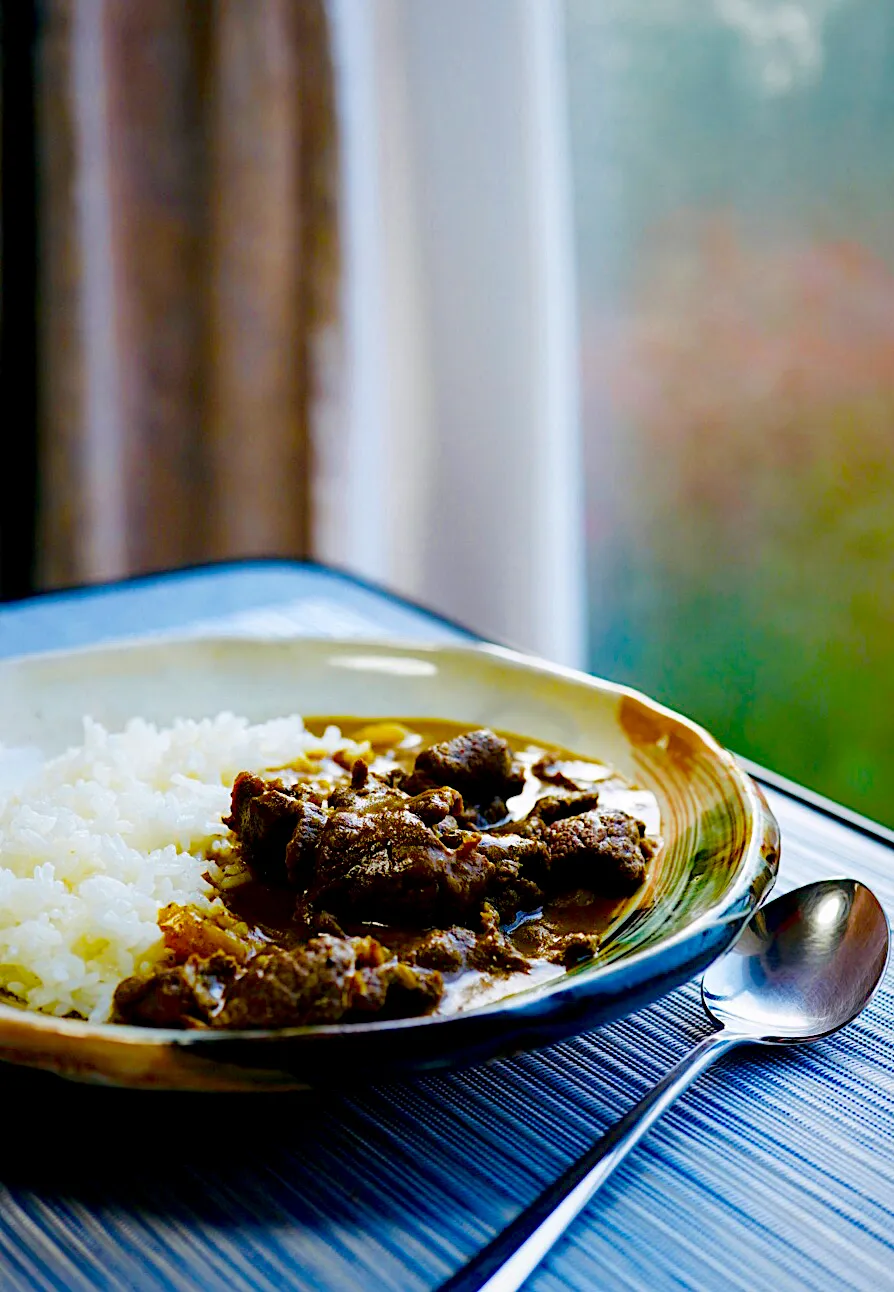 Snapdishの料理写真:休日の『朝から熊カレー』✨✨✨🧸🧸🧸|イチロッタさん