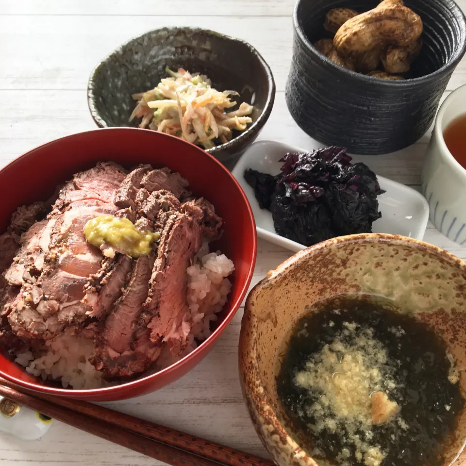 ローストビーフ丼|はるさん