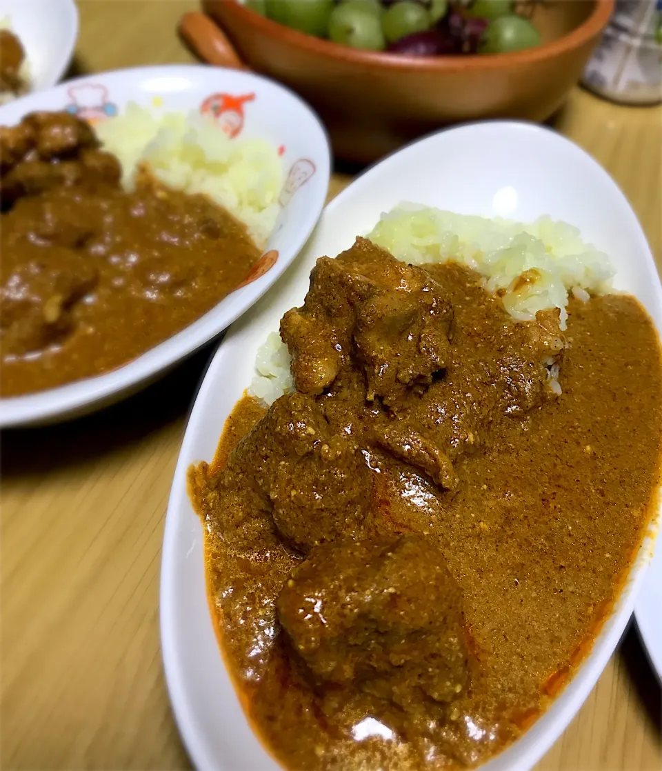 にーちゃん作バターチキンカレー。|らぶかさん