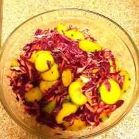 COMO HACER ENSALADA DE REPOLLO MORADO|cooking freshさん