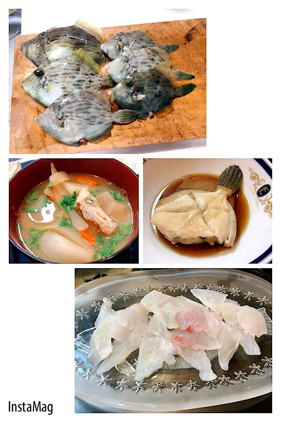 Snapdishの料理写真:今日は、真鶴港からカワハギ釣🐟😋|アライさんさん